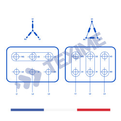 3 Phase Motors MOT-0,18kW-700-B3-80-9